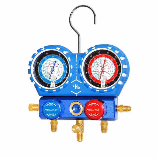Refrigeration Digital Pressure Manifold Gauge Set