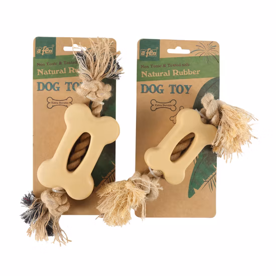 OEM Pet Toy Portable Dogs Chewer Tooth Training Bite Resistant TPR Rubber